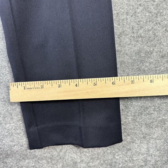 Ann Taylor Petite Pants Womens 00P Navy Curvy Slim Leg Dress Work Trousers - Picture 12 of 16